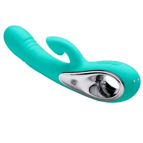 Cloud 9 Novelties Vibrators Cloud 9 Pro Sensual Air Touch VI GSpot Come Hither Motion Rabbit