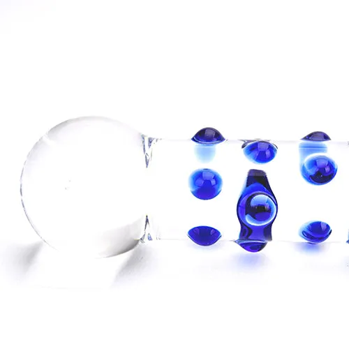 Loving Joy Dildos Spectrum Nubby Textured Glass Dildo