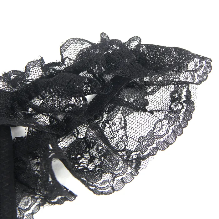 FRISKY BUSINESS SG Couples Panties Sexy Open Crotch Lace Ladies Underwear