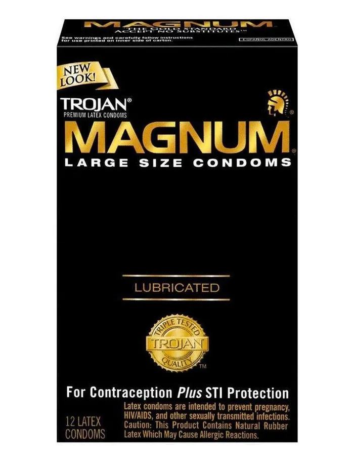 vendorunknown Female Sex Toys Trojan Magnum 12 pack