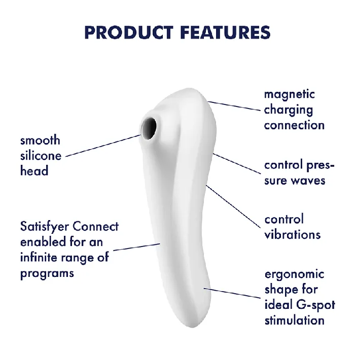 Vibrators Satisfyer Satisfyer Dual Pleasure Air Pulse Vibrator