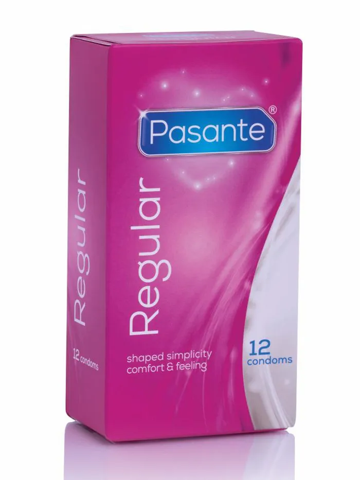 HonourSkintwocom Female Sex Toys Pasante Regular Condoms 12 Pack