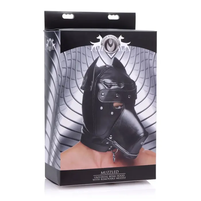 Master Series Male Sex Toys Muzzled Universal Bdsm Hood With Removable Muzzle Master Series Male Sex Toys Muzzled Universal Bdsm Hood With Removable Muzzle