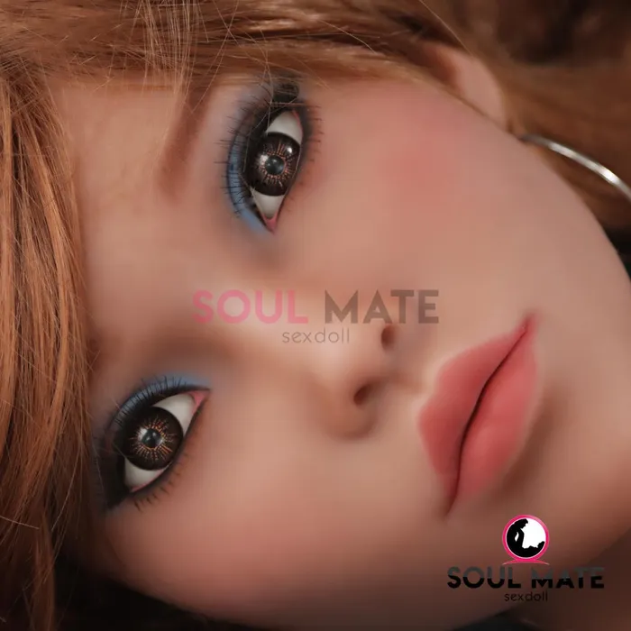 SoulMate Dolls Male Sex Toys SoulMate Dolls Gracie Head Sex Doll Heads Light Brown