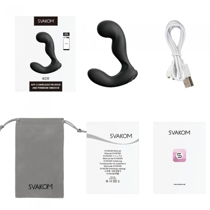 Anal Svakom Svakom Iker Teledildonic Prostate Massager