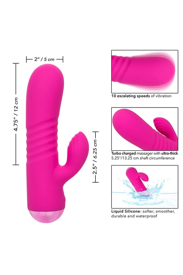 Cal Exotics Cal Exotics Thicc Chubby Honey Vibrator Pink Vibrators