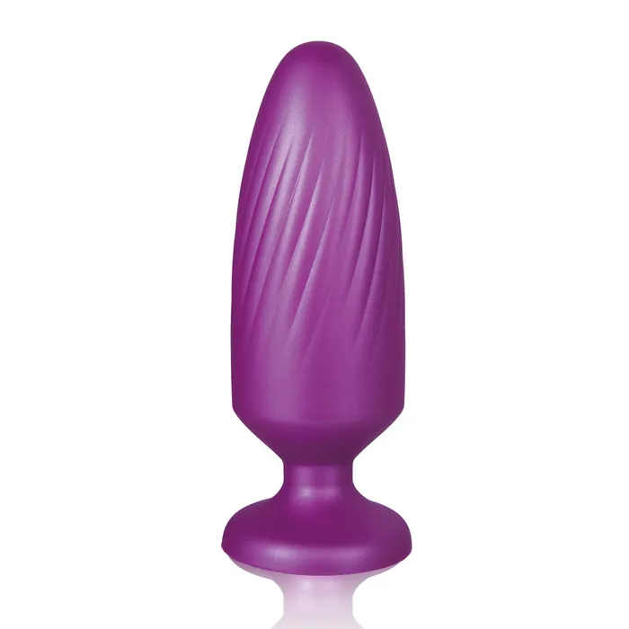 Excellent Power Anal Excellent Power GStuck Silicone Butt Plug 5 Inch Purple