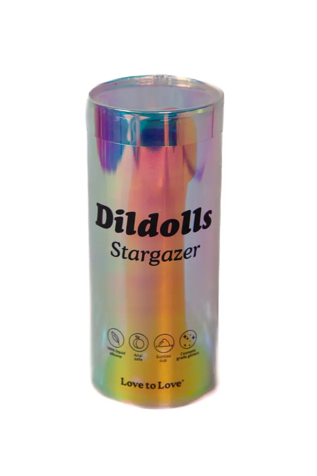 Love to Love Love to Love Dildolls Stargazer Glitter Dildo Multicolour Dildos