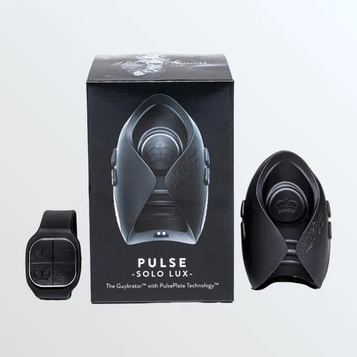 Vibrators Hot Octopuss Hot Octopuss Pulse Solo Lux Male Vibrator