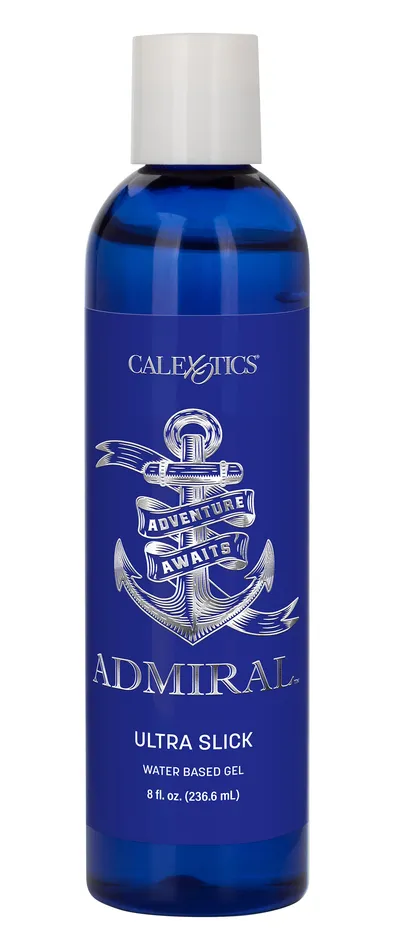 Enhancers CalExotics Admiral Ultra Slick Water Based Gel 8 Fl Oz