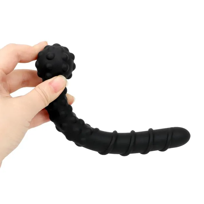 Female Sex Toys Sensual Spiked Rectal Stimulation Ribbed 7 Dildo Mens Lovegasm