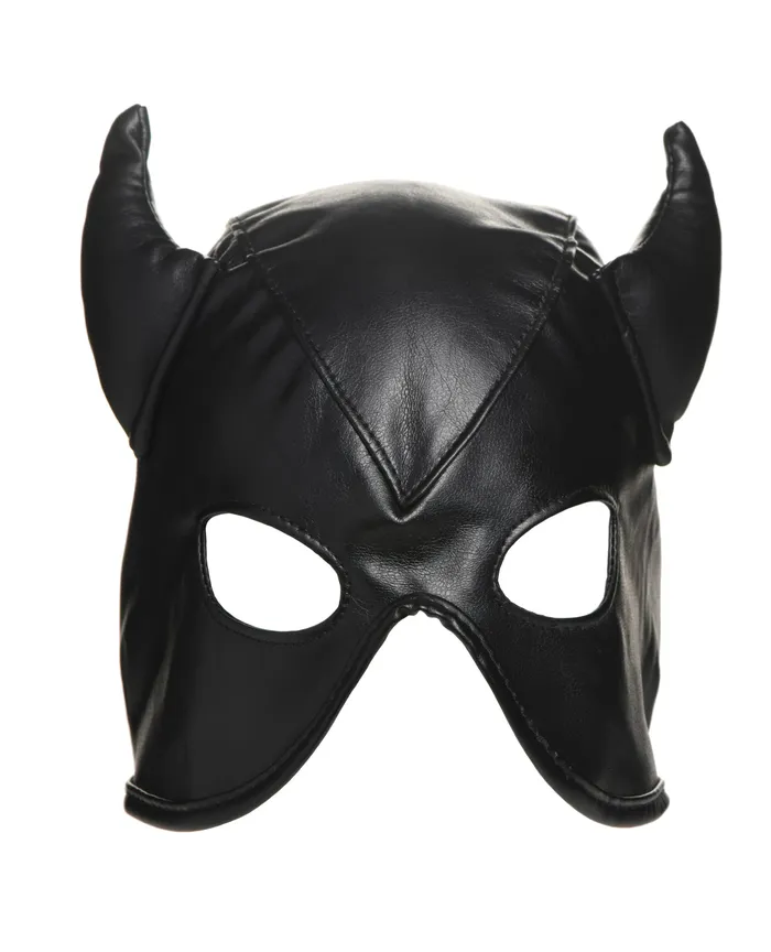Anal Xr LLC Master Series Dungeon Demon Bondage Hood wHorns Black Anal Xr LLC Master Series Dungeon Demon Bondage Hood wHorns Black
