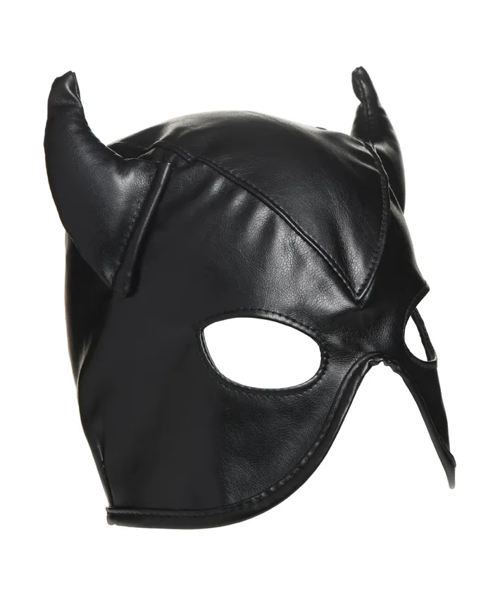 Anal Xr LLC Master Series Dungeon Demon Bondage Hood wHorns Black Anal Xr LLC Master Series Dungeon Demon Bondage Hood wHorns Black