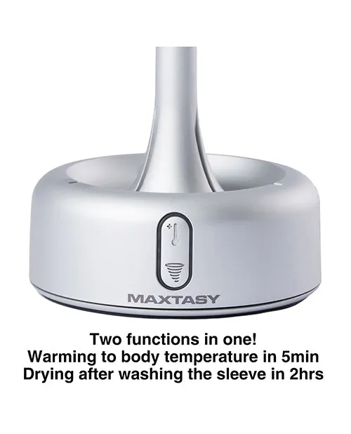 Female Sex Toys Maxtasy Maxtasy Warming Drying Dock Compatible wSuction Master Stroke Master Vibration Master
