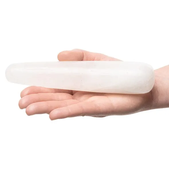 La Gemmes Wand Clear Quartz Gemstone Dildo White La Gemmes Dildos La Gemmes Wand Clear Quartz Gemstone Dildo White La Gemmes Dildos