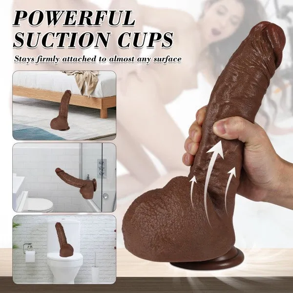 Realistic BBC Dildo Cliff 11 Huge Thick Dildos with Suction Cup Adult Sex Toy US Stock Available Only propinkup Female Sex Toys