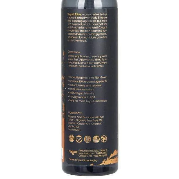 Sliquid Shine Unscented Intimate Toy Cleaner Sliquid Vibrators