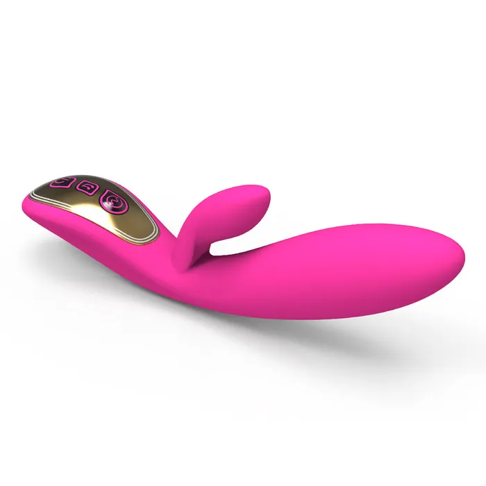 YOSPOSS Female Sex Toys 7 Modes Waterproof GSpot Rabbit Massager Rechargeable Dual Stimulation