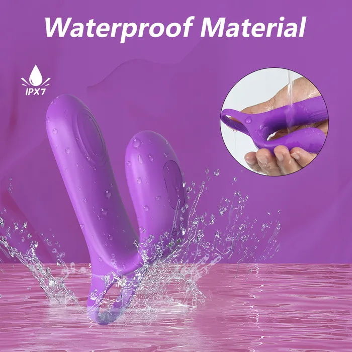Couples Vibrating Cock Ring for Couples Waterproof and Rechargeable YoYoLemon YoYoLemon