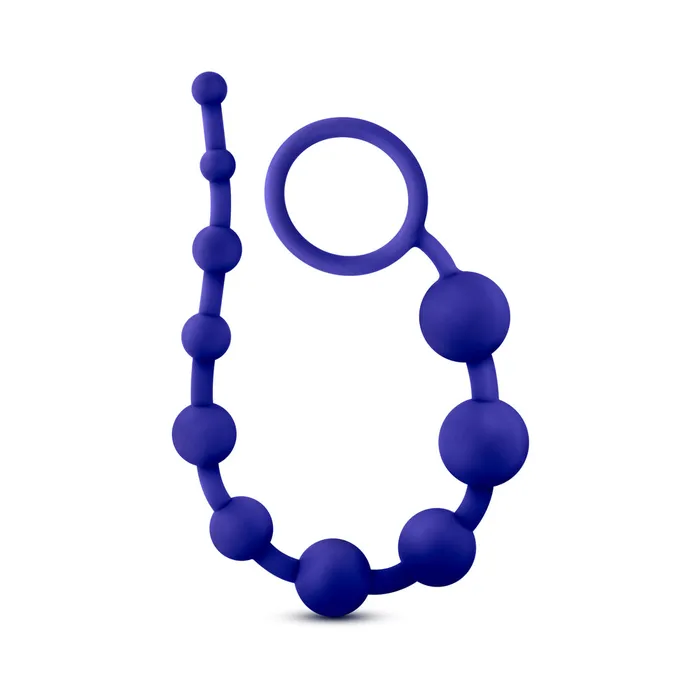 Luxe Silicone Anal Beads Blush Anal