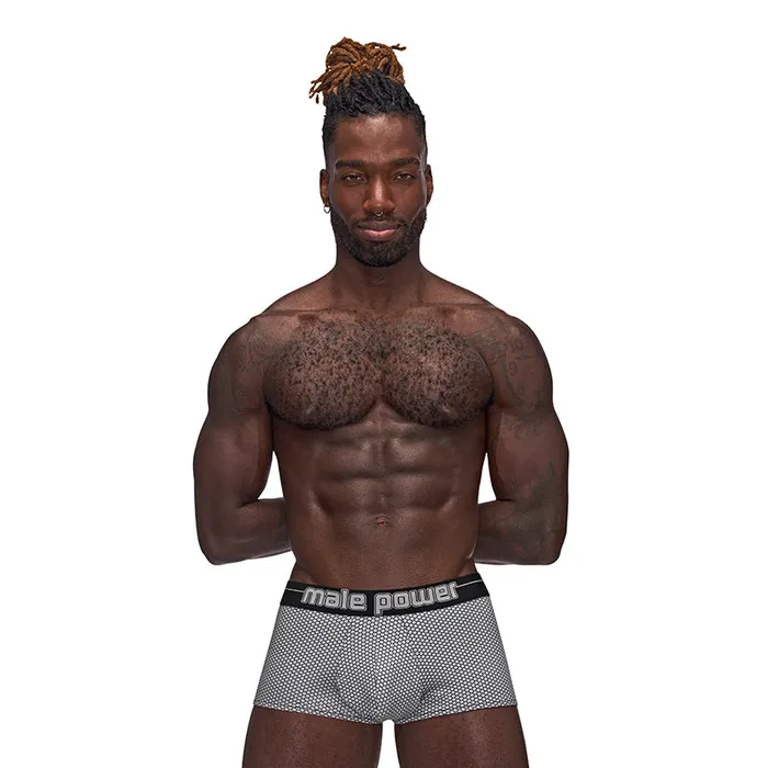 Male Power Male Sex Toys Male Power Sexagon Mini Short Gray XL