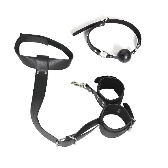 Anal Triple Beads Pleasure Anal Hook and Restraint Set Love Plugs