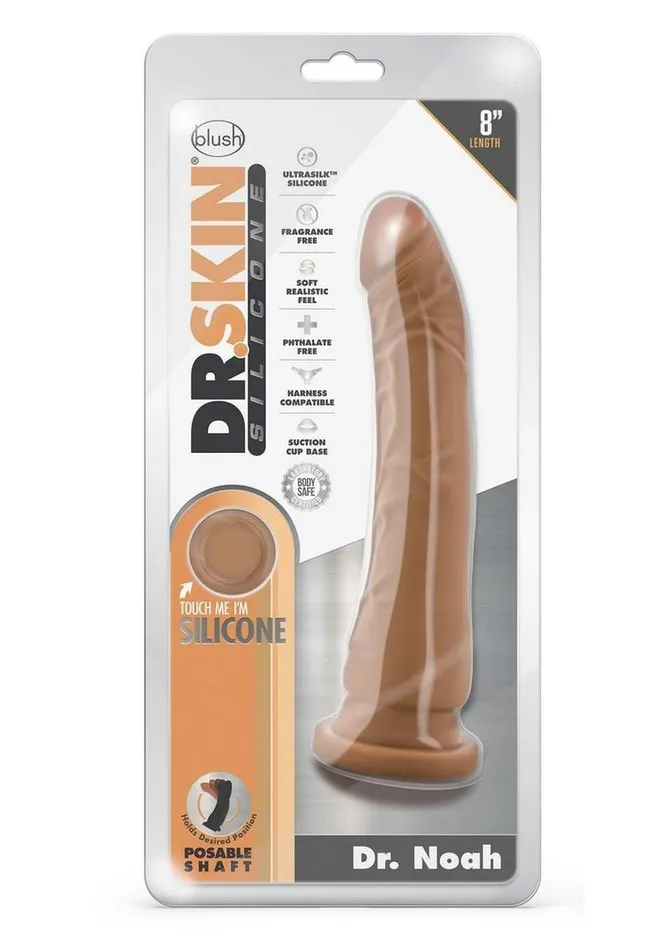 Female Sex Toys Dr Skin Dr Skin Dr Noah Silicone Dildo with Suction Cup