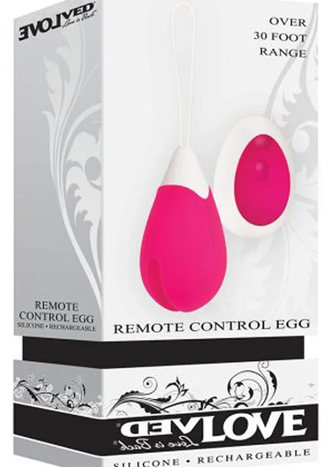 Female Sex Toys Evolved Remote Control Rechargeable Silicone Egg Vibrator