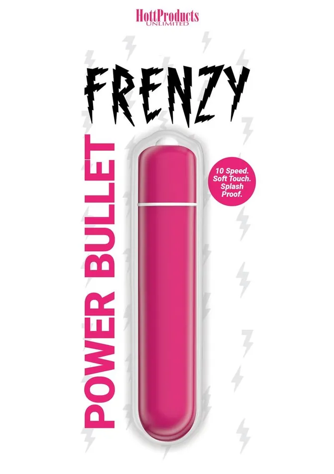 Hott Products Female Sex Toys Frenzy Silicone Bullet