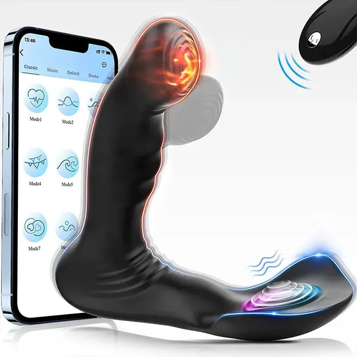 Inyarose Male Sex Toys Vibrating Anal Plug For Posterior Prostate