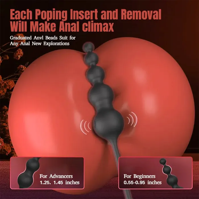 Male Sex Toys Remote Controlled Penis Ring Vibrating Vestibule Plug Inyarose