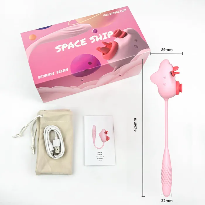 Vibrators Cute pink ship Gspot vibrator Orgasmaide