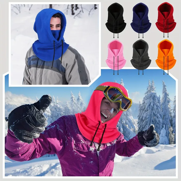1pc Balaclava Windproof Winter Face Mask Warm Fleece Ski Mask Hat Fleece Winter Face Warmer Neck Warmer For Outdoor Cold Weather Motorcycle Bike Cycling For Women Men cj Female Sex Toys
