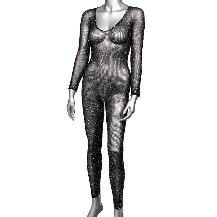 CalExotics Anal Radiance Crotchless Full Body Suit Queen Black CalExotics Anal Radiance Crotchless Full Body Suit Queen Black