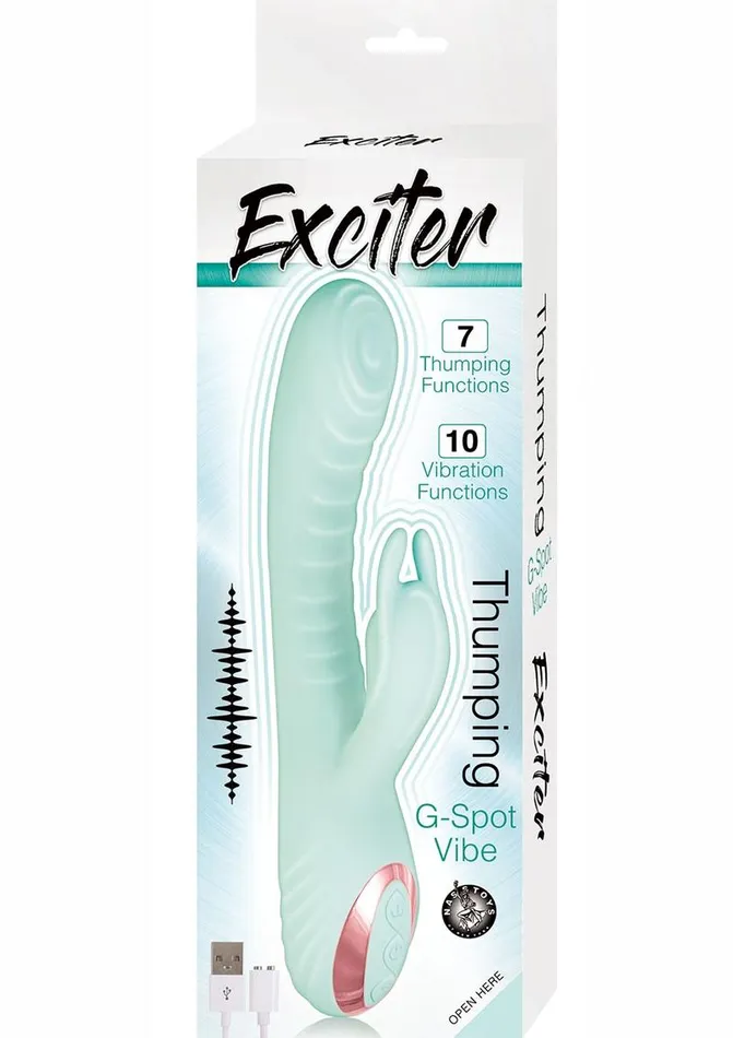 Exciter Female Sex Toys Exciter Thumping GSpot Rechargeable Rabbit Vibrator Exciter Female Sex Toys Exciter Thumping GSpot Rechargeable Rabbit Vibrator