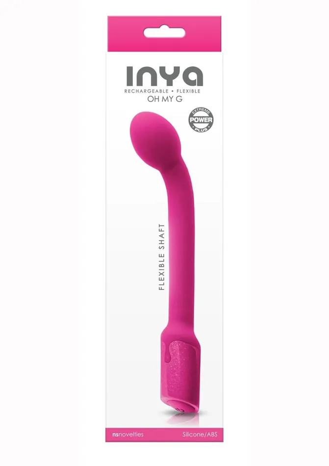 Female Sex Toys Inya Inya Oh My G Silicone Rechargeable Wand