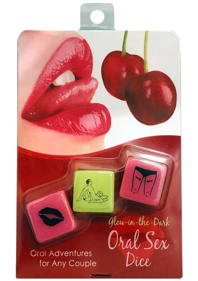 Female Sex Toys Kheper Games GlowInThe Dark Oral Sex Dice Couples Game