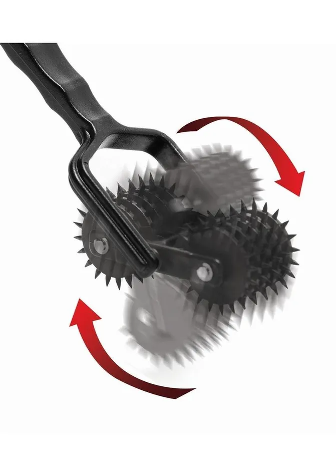 Female Sex Toys Master Series Transfix 10 Reel Dual Pinwheel Master Series