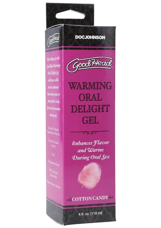 GoodHead Goodhead Warming Head Oral Delight Gel Flavored Cotton Candy Enhancers