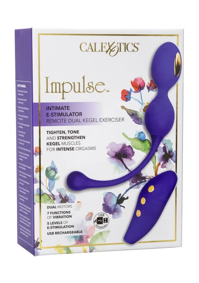Impulse Female Sex Toys Impulse Intimate EStimulator Silicone Rechargeable Dual Kegel Balls with Remote Control Impulse Female Sex Toys Impulse Intimate EStimulator Silicone Rechargeable Dual Kegel Balls with Remote Control