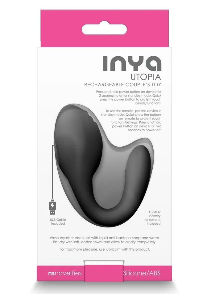 Inya Female Sex Toys Inya Utopia Rechargeable Silicone Vibrator