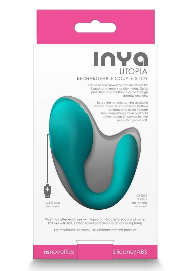 Inya Female Sex Toys Inya Utopia Rechargeable Silicone Vibrator
