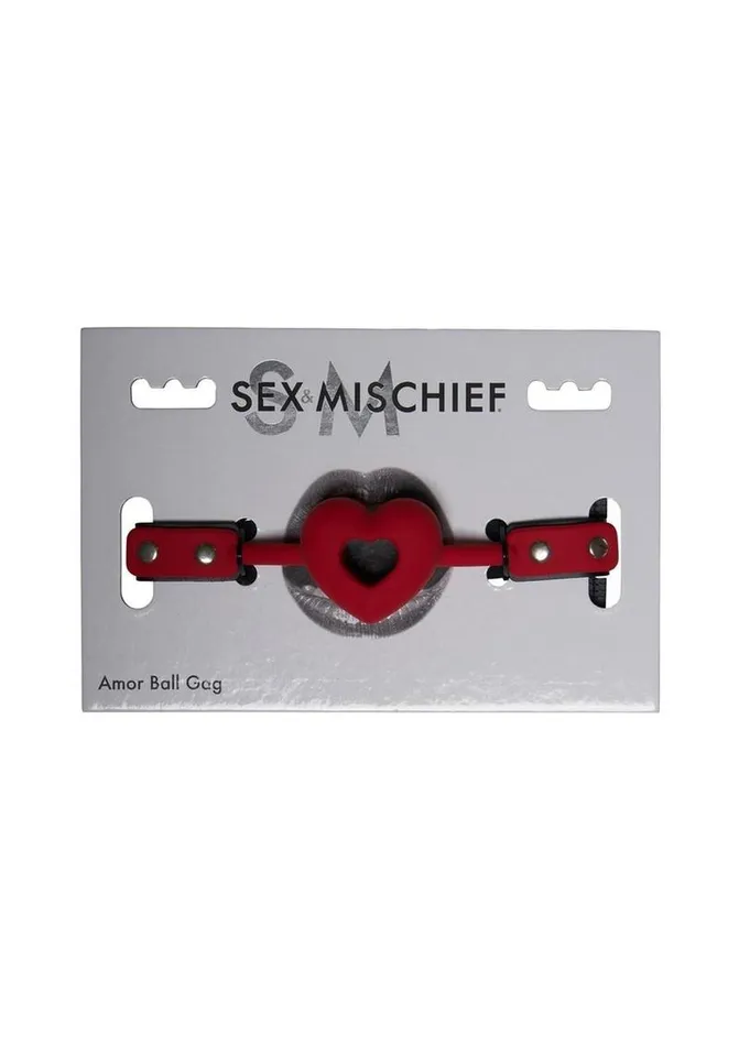 Male Sex Toys Sex and Mischief Amor Ball Gag Sex and Mischief