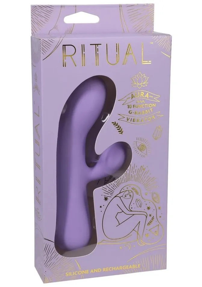 Ritual Ritual Aura Rechargeable Silicone Rabbit Vibrator Female Sex Toys