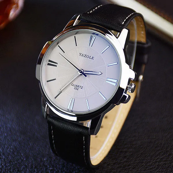 YAZOLE Fashion Quartz Watch Men Watches Top Brand Luxury Male cj Male Sex Toys