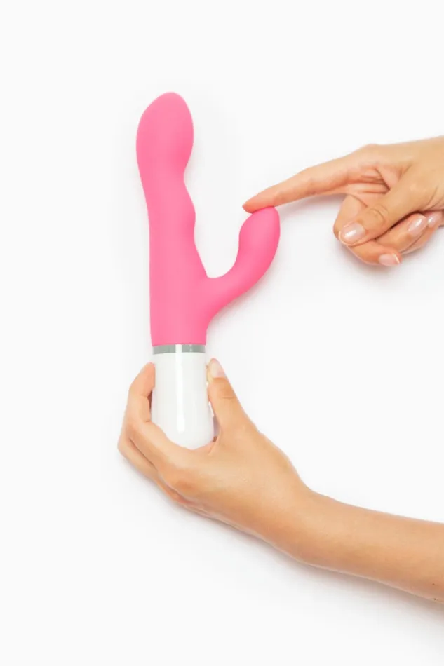 NORA Vibrador Dual Recargable Lovense Female Sex Toys
