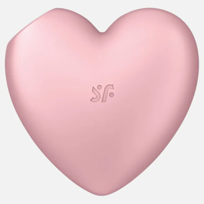 Satisfyer Cutie Heart Suction Vibrator Light Red Satisfyer Vibrators Satisfyer Cutie Heart Suction Vibrator Light Red Satisfyer Vibrators