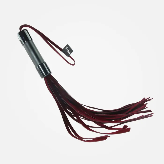 Sportsheets Sex Mischief Red Tassle Flogger Whip Vibrators Sportsheets Sex Mischief Red Tassle Flogger Whip Vibrators